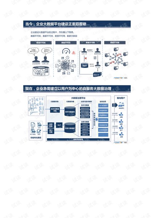 以用戶為中心的自服務大數據治理 數據處理服務的創新與實現