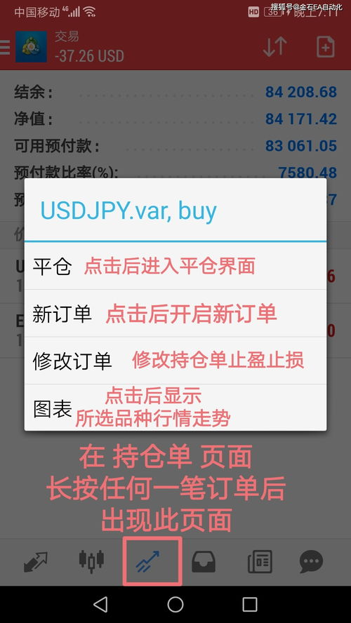 MT4手機軟件（Android版）使用指南與開發(fā)設(shè)計解析